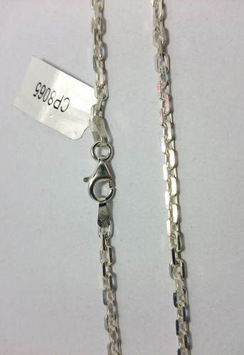 Imagen 5 de 8 de Cadena Plata 925 Forcet Maciza Hombre 3mm 60cm Garantia