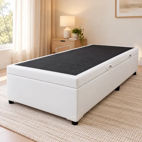 Cama Solteiro Box Bau ( Blindada ) Super Reforçada