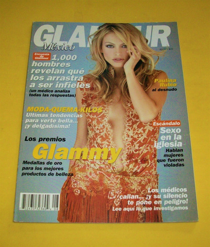Paulina Rubio Revista Glamour 2002 Jennifer Love Hewitt