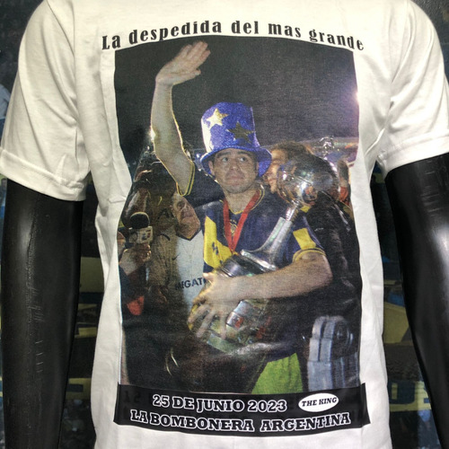 Remera Despedida Roman Riquelme 2023 La Bombonera