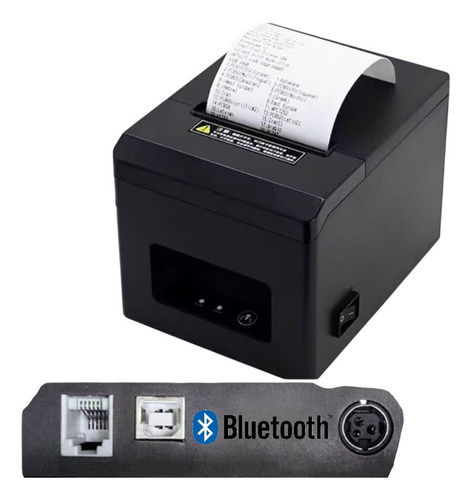 Impresora Térmica 80mm Usb + Bluetooth