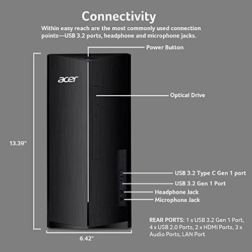 Mini Pc Acer Tc-1760 Core I5-12400 16gb Ram 512gb Ssd