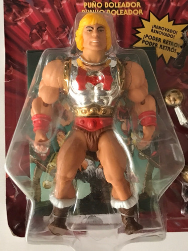 He Man Puño Boleador Motu Origins Poder Retro Mattel Wave 7 (Usado)