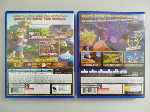 Dragon Quest Builders 1 + 2 Ps4 Mídia Física (Usado)