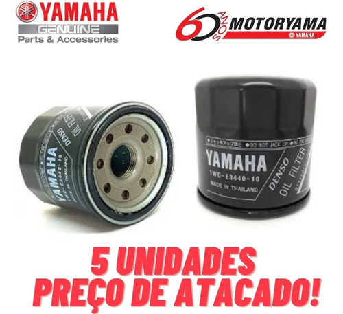 Filtro Óleo Xj6 Mt03 Mt07 Mt09 Yzf R3 R1 Super Tenere 1200