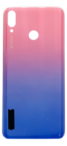 Tapa De Cristal Compatible Con Huawei Y9 2019 Morado 