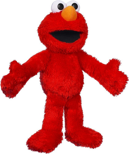 Muñeco De Peluche De Barrio Sésamo Let's Cuddle Elmo: