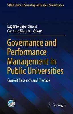 Libro Governance And Performance Management In Public Uni...