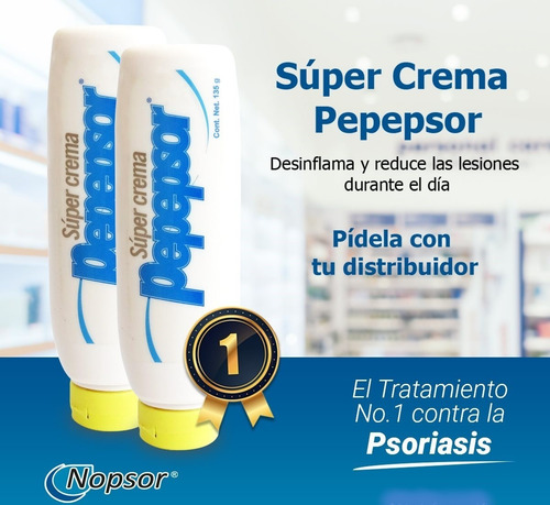 Nopsor Jab Sol, Más Suave, Pepepsor, Shampo Aux Tx Psoriasis