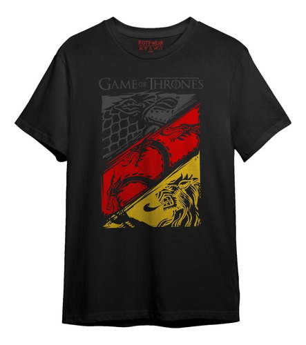 Game Of Thrones Playera Hombre  Rott Wear Envío Gratis