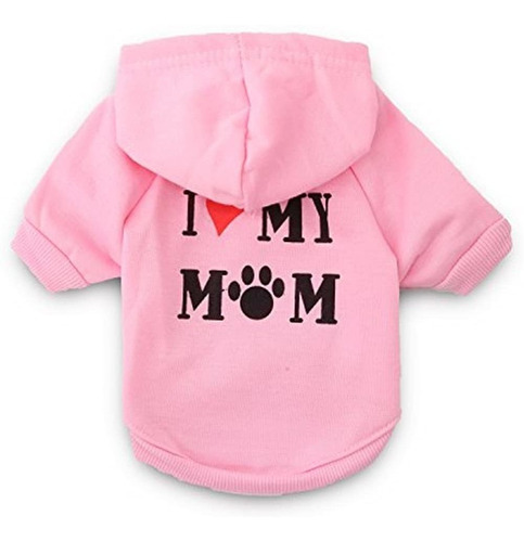 Ropa Para Perros Droolingdog Sudadera Con Capucha Love My Mo