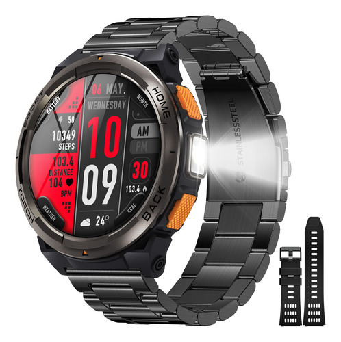 Smartwatch 1.45  Ke5 3atm Reloj Deportivo Para Hombre Ineyes