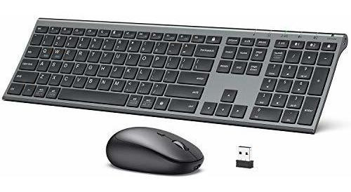 Iclever Dk03 Teclado Y Mouse Bluetooth, Modo Dual Recargable