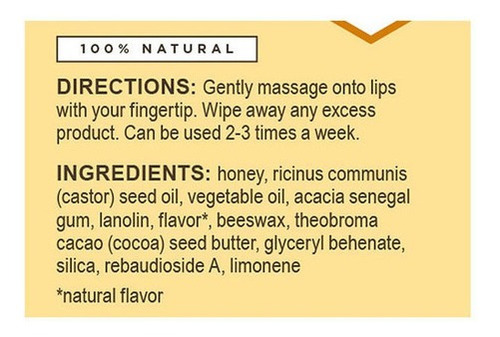 Bálsamo Labial Burt's Bees Exfoliante 7 Gr