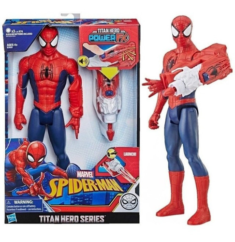 Spiderman Electronico Lanzador Power Fx Lan