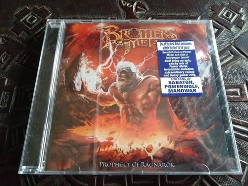 Brothers Of Metal - Prophecy Of Ragnarok Cd