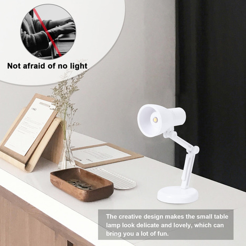 Mini Lámpara De Mesa De Simulación Para Muebles, 1 Pieza, El