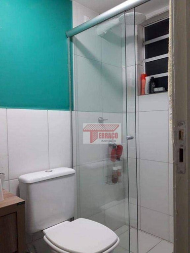 Imagem 27 de 30 de Cobertura Com 3 Dormitórios À Venda, 85 M² Por R$ 380.000,00 - Parque São Vicente - Mauá/sp - Co0739