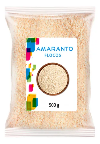 Amaranto Flocos 500g Vegano Rico Proteinas Vitaminas Fibras