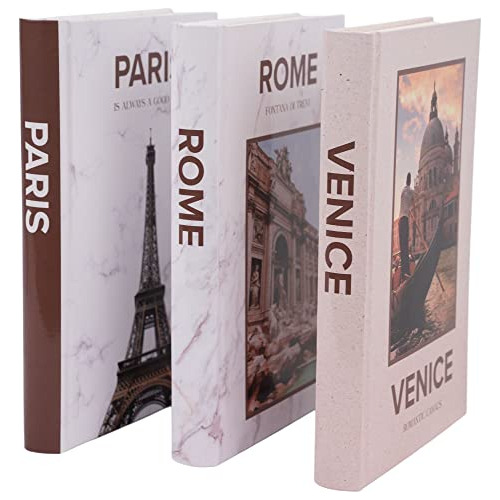 Decorative Books For Home Decor  Set Of 3 Decor Books F...