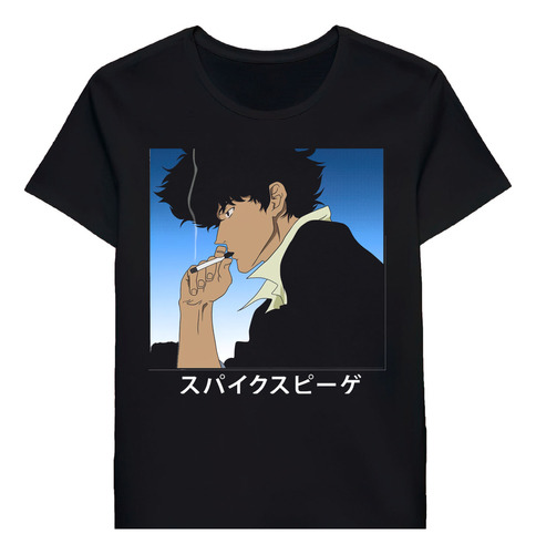 Remera Spike Spiegel Swimming Bird Smoking 84510569