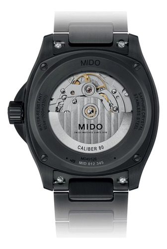 Relógio Mido Multifort Tv Big Date M049.526.33.081.00 Preto