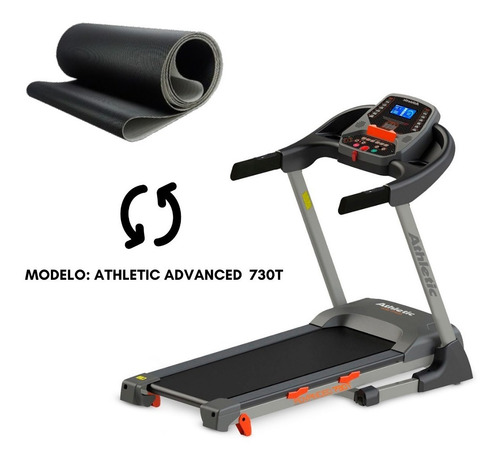 Cinta Repuesto Para Caminador Athletic Advanced 730t