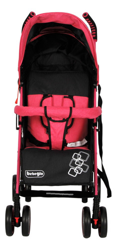 Bebeglo Carriola Bebé Toldo Cierre Velcro Y Cubre Pies Rosa
