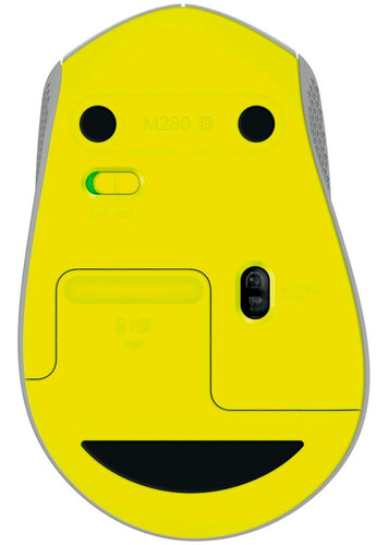 Mouse Logitech Sem Fio Cinza M280