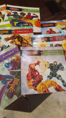 12 Libros Coleccionables De Marvel