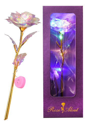 Lámpara Colgante De Regalo Galaxy Rose, Coloridas Luces Diur