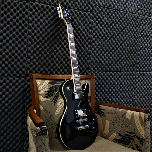 Imagem 4 de 8 de Guitarra Eletrica Waldman Les Paul Glp-250 Bk