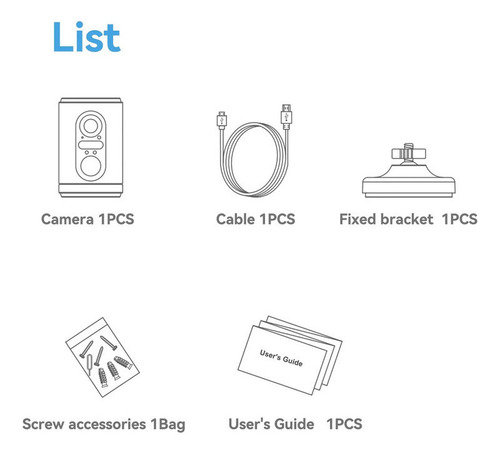 Jk Mini Cámara De Seguridad Con Wifi For Interiores
