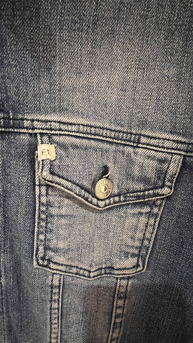 Campera De Jean Fachera Bensimon No Zara Gola Bowen Levis (Usado)