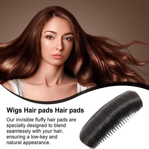 Moño Para El Cabello Invisible Pinza Para El Cabello Falso H