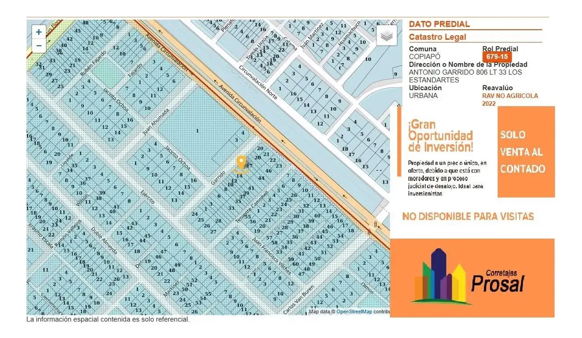Imagen 2 de 5 de Casa En Venta De 2 Dorm. En Copiapó