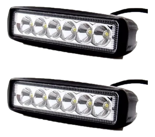 Lampara Led Caminero Cree 18 Wats Auto Omnibus Camion