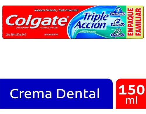 Crema Dental Colgate Triple Accion X 150ml