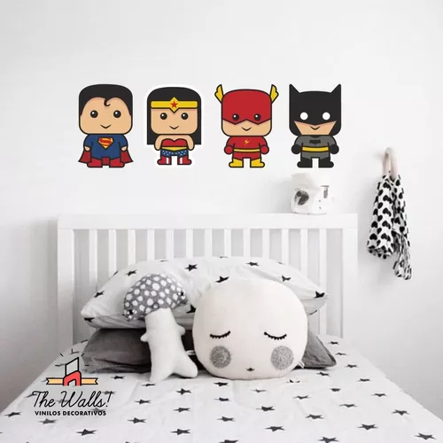 Vinilos Decorativos Batman Atravesando Pared Superheroes