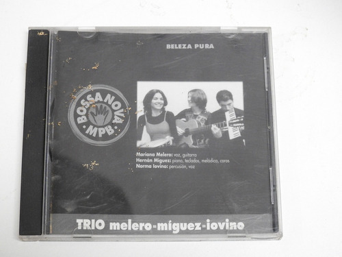 Cd0872 - Beleza Pura - Trio Melero-miguez-iovino 