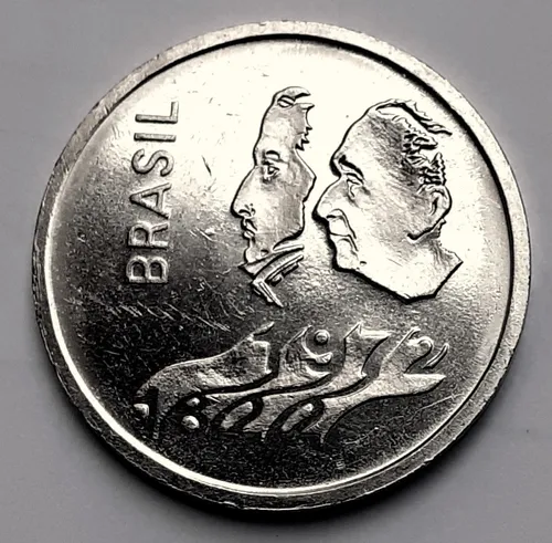 Moedas De 1 Cruzeiro 1972 Espelhada  Imagem: MercadoLivre