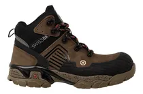 Comprar Botas Swissbrand Café Hombre Casquillo 408 Dielectricas