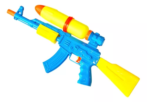 Kit 3 Pistola Arminha Water Gun Lança Água Brinquedo 23cm