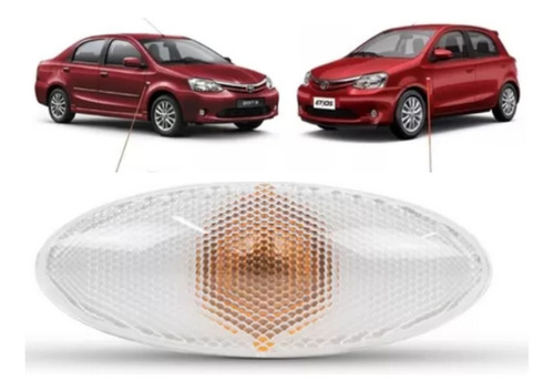 Lanterna Pisca Seta Paralama Toyota Etios 2012-2022 Com Nf-e