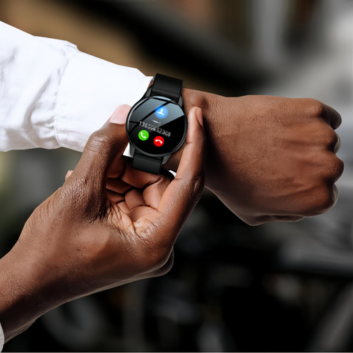 Reloj Inteligente Para Hombre Bluetooth Impermeable Negro - Funciones Avanzadas Y Diseño Elegante Reloj Inteligente Para Hombre Bluetooth Impermeable