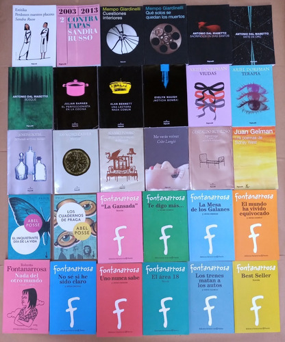 Mesa De Ofertas Adultos: $200/3x$500. Feria Del Libro.