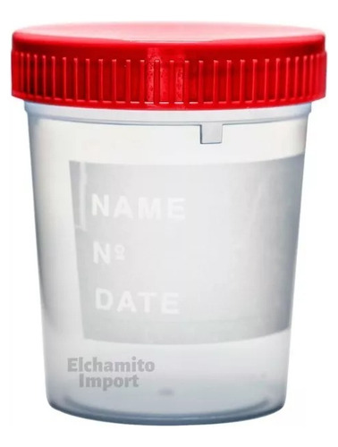 Frascos Estériles Orina Tapa Rosca 100ml