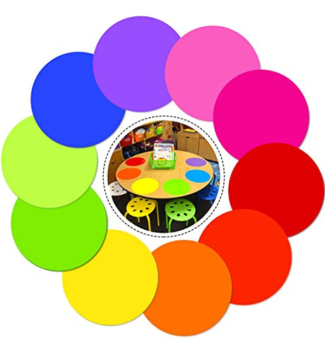 10 Pcs 11 Inch Dry Erase Dots Circles,whiteboard Marker...