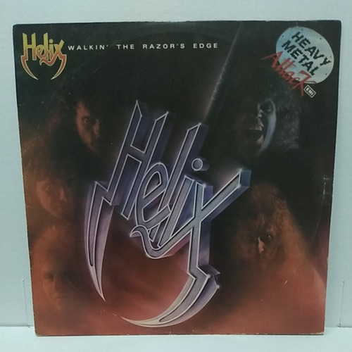 Lp Helix - Walkin' The Razor's Edge - Capitol 1984
