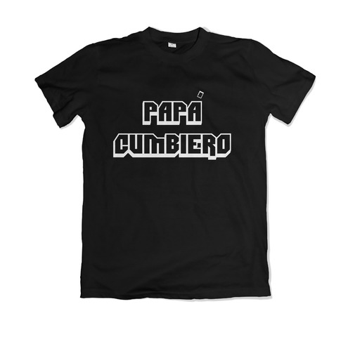 Dia Del Padre Remera Papa Cumbiero Lescano Soy Un Bardo